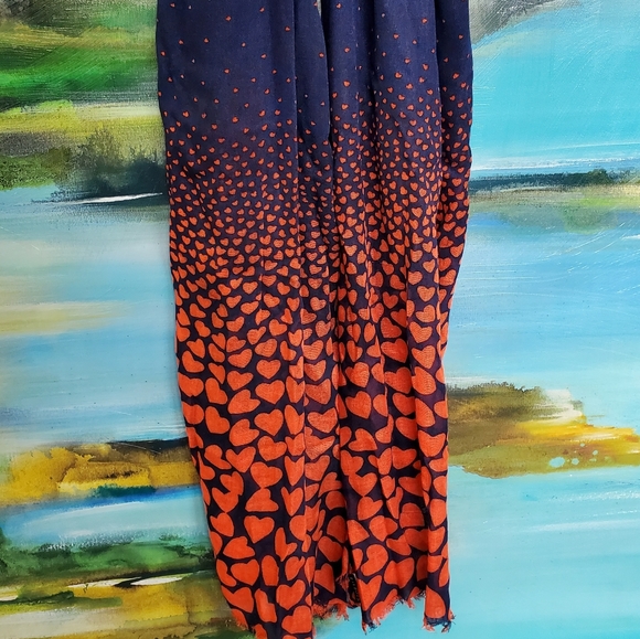 Talbots Heart Rectangular Scarf - Picture 3 of 12